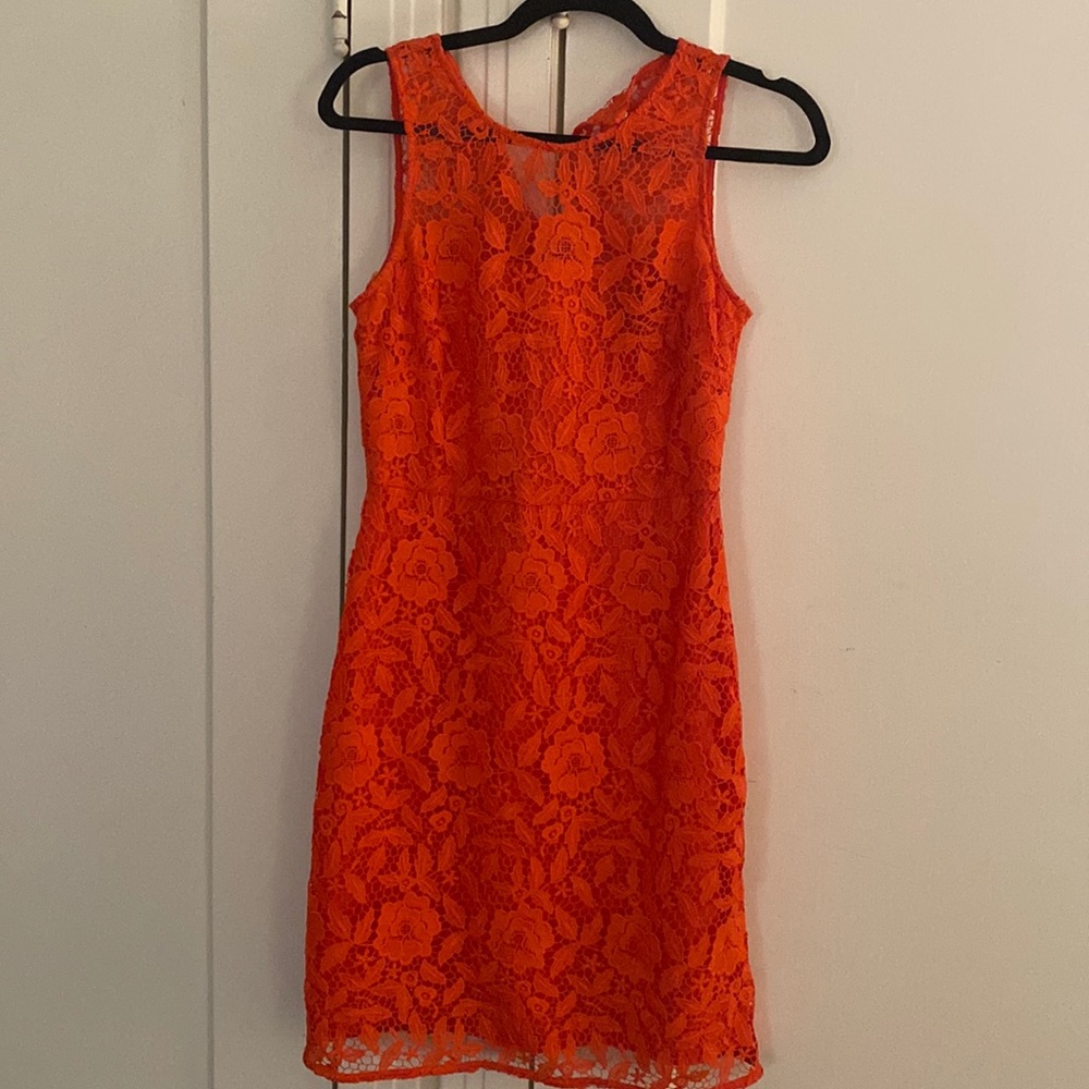 Bright color dress